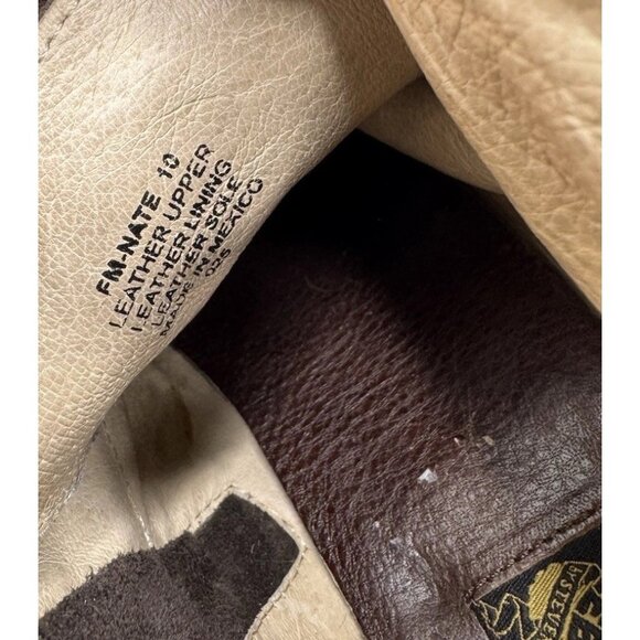 Freebird By Steven Men's Nate Brown Leather Boots Size 10 - Picture 6 of 14